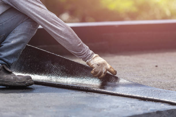Professional Emergency Waterproofing technician working in Goshen, IN